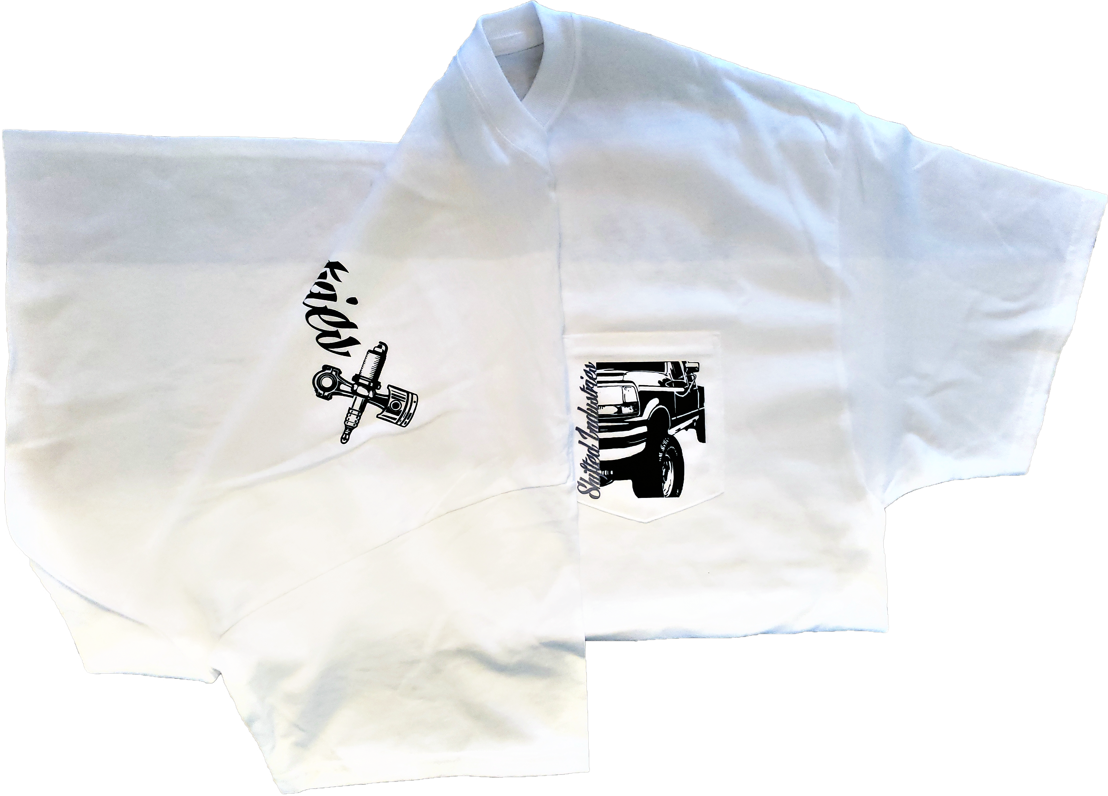 Image Of Shifted Industries Obs White Pocket T - Clothing (4032x3024), Png Download