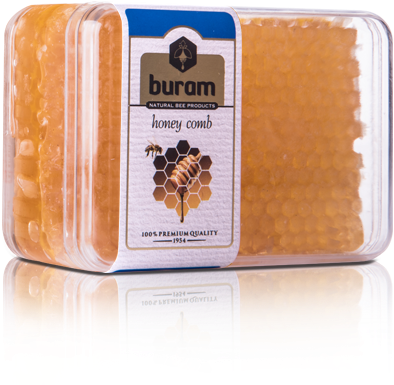 Buram Honey Comb (468x428), Png Download