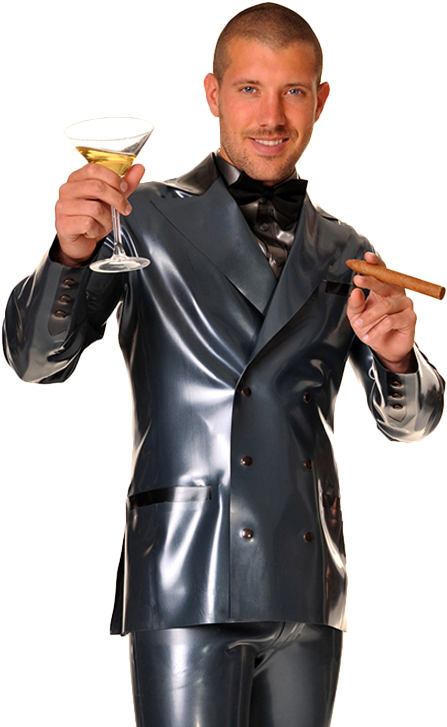 Men's Clothing - Rubber Suit Men (576x744), Png Download