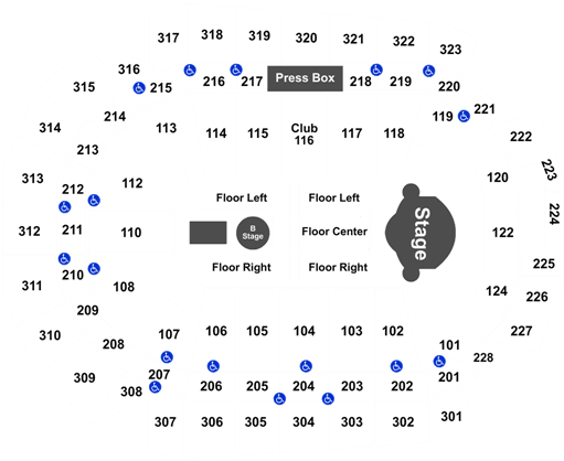 Mile One Seating Plan (525x440), Png Download