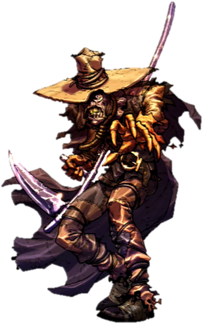 Baa-scarecrow Bio - Batman Arkham Asylum Scarecrow Bio (476x700), Png Download