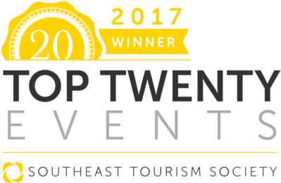 Top20winner2017print Web - Southeast Tourism Society Top 20 (470x278), Png Download