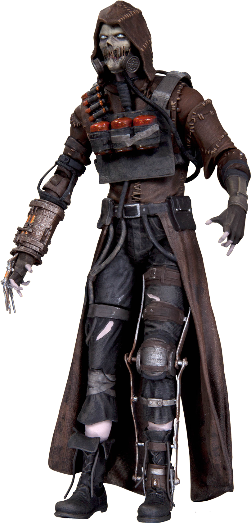 Scarecrow Render - Dc Action Figures Arkham Knight (1200x1800), Png Download