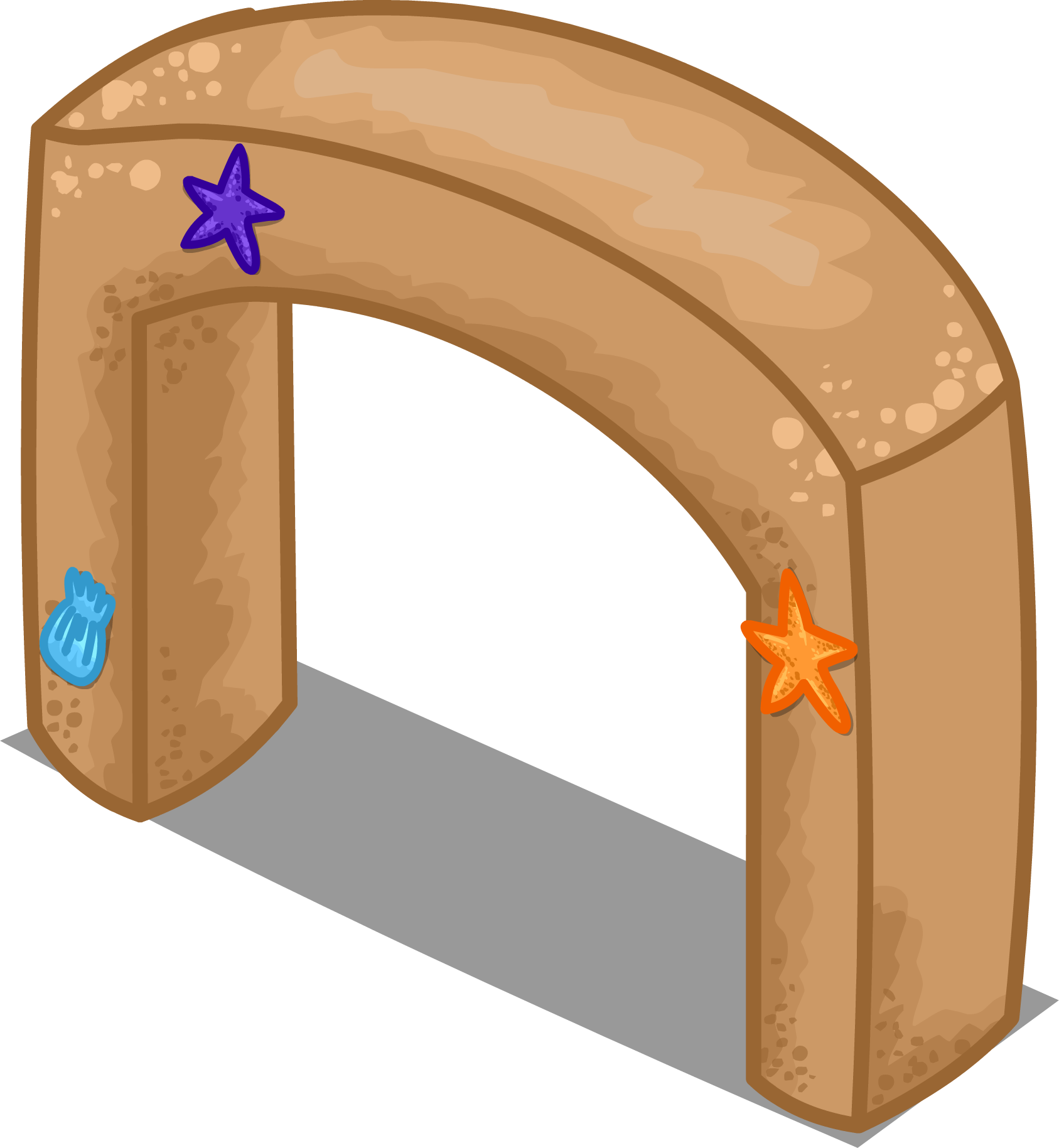 Sand Castle Arch Sprite 002 - Arch (1687x1829), Png Download