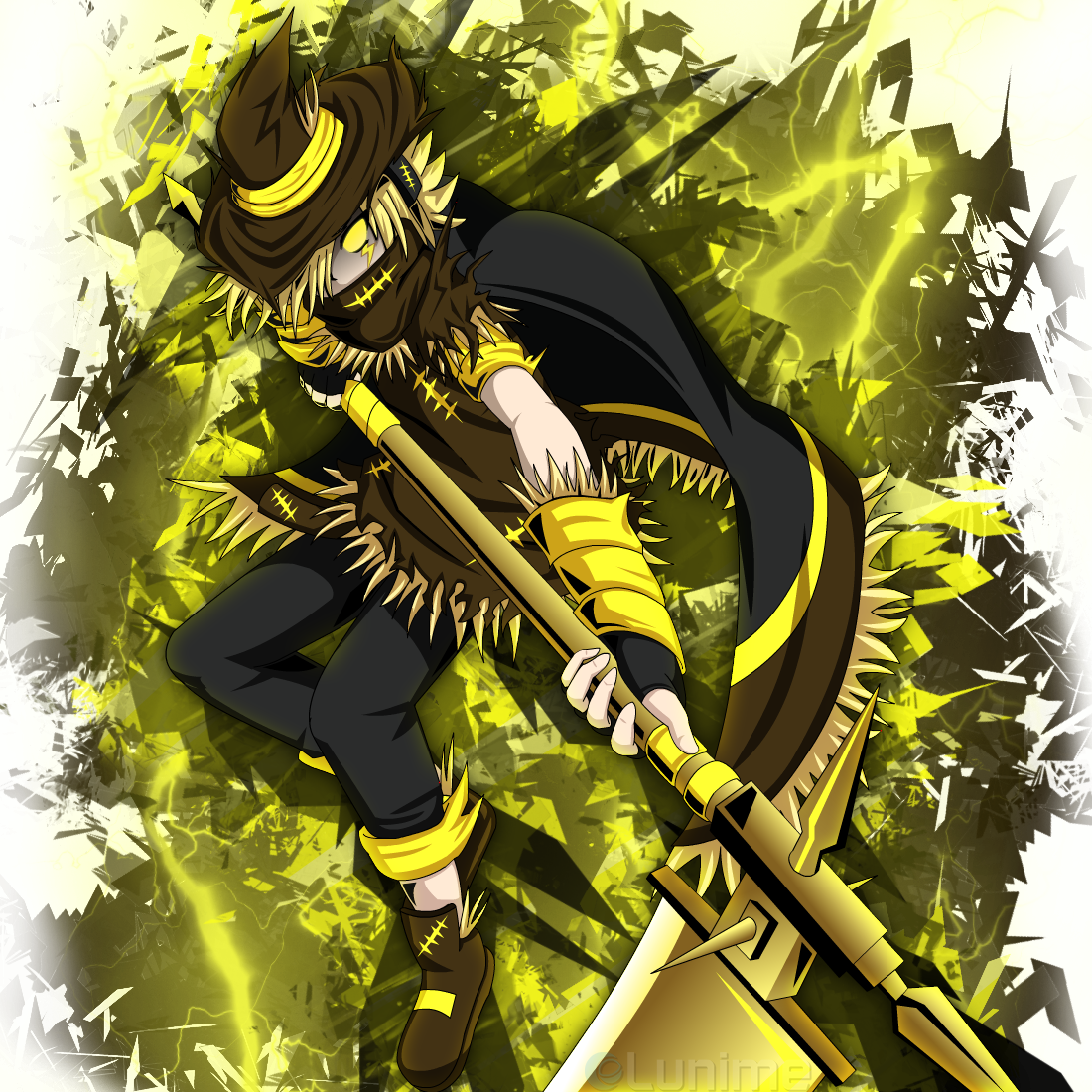 Scarecrow Kilios - Gacha World 6 Star Units (1100x1100), Png Download
