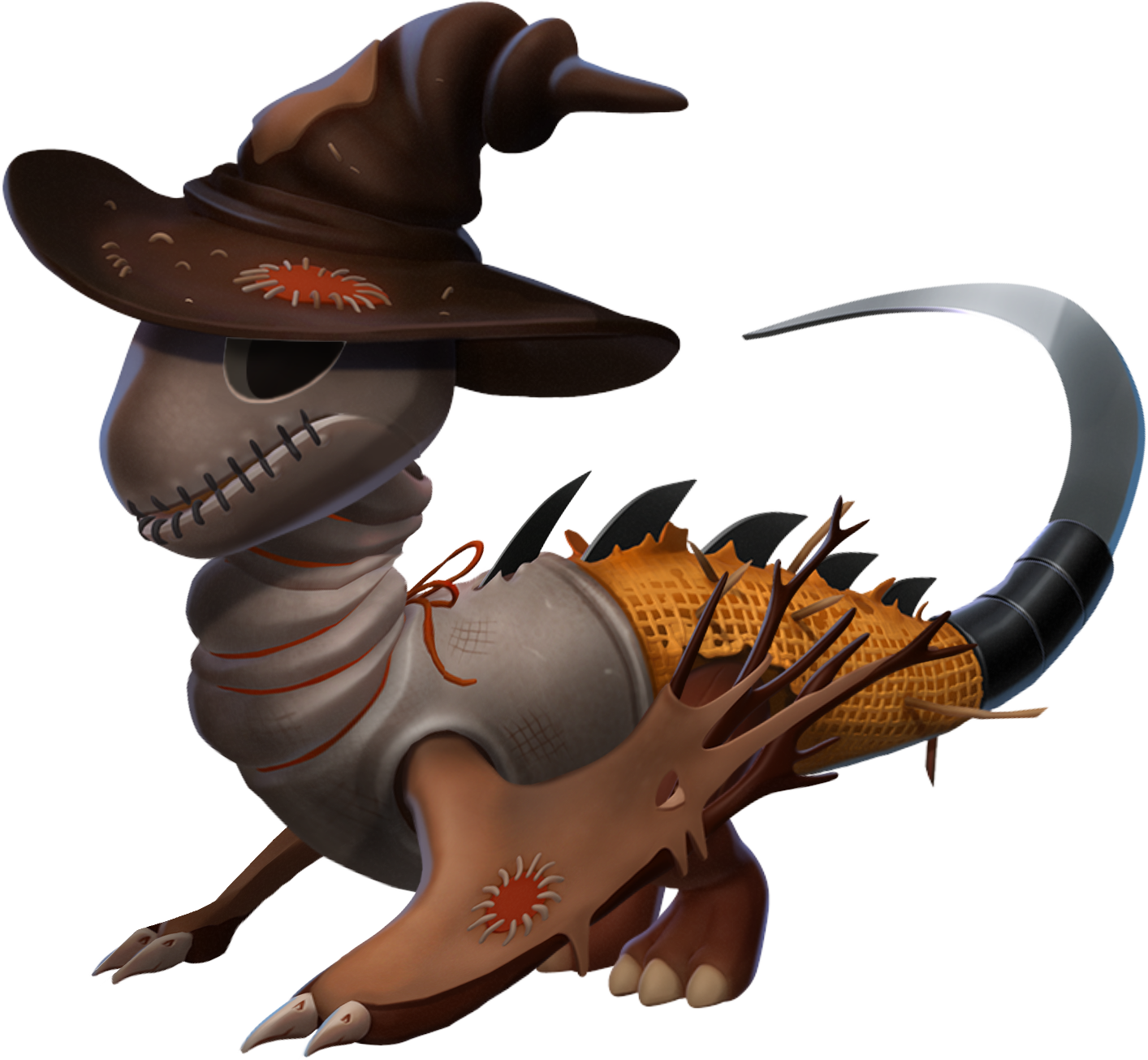 Scarecrow Dragon (1414x1305), Png Download
