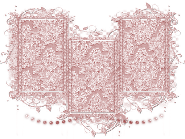 White Lace Frame Png Download - Lace Frames Transparent Png (600x450), Png Download