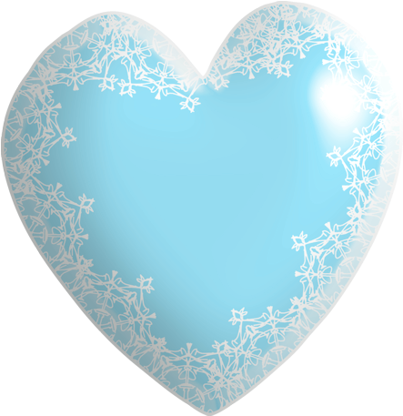 Serenity - Heart Shaped Decoration (600x609), Png Download
