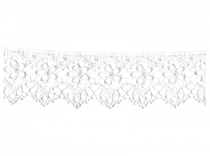 You - White Vintage Cluny Lace Trim, 2-1/8 Inch By 1 Yard, (720x535), Png Download