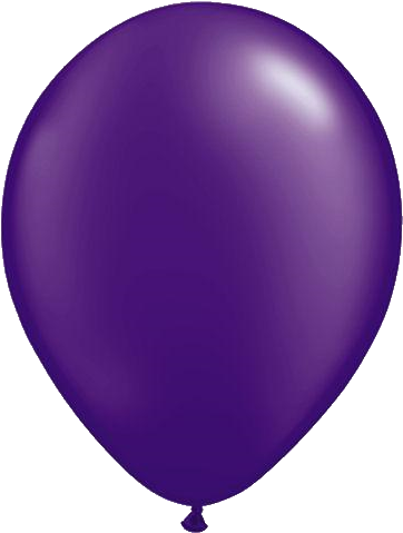 Balloon Purple (480x480), Png Download