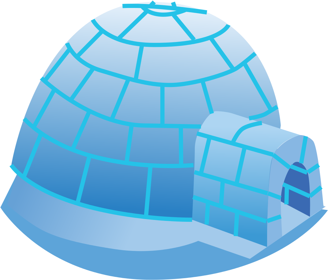 File - Igloo Icon - Svg - Igloo Png (1145x1024), Png Download