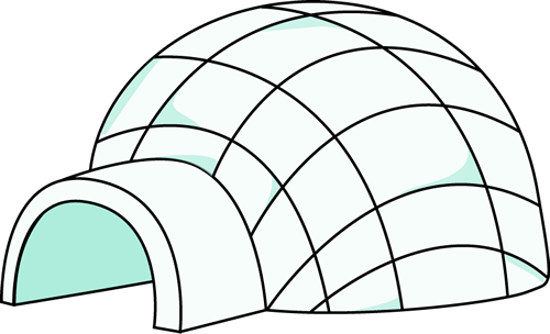Jpg Library Download Free Preschool Pinterest Clip - Ice Igloo Clipart (500x304), Png Download