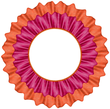 Kaz Creations Deco Ribbons Circle Frames Frame Colours - Circle Ribbons (400x398), Png Download