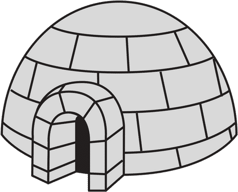 Igloo - Igloo Vector (500x500), Png Download