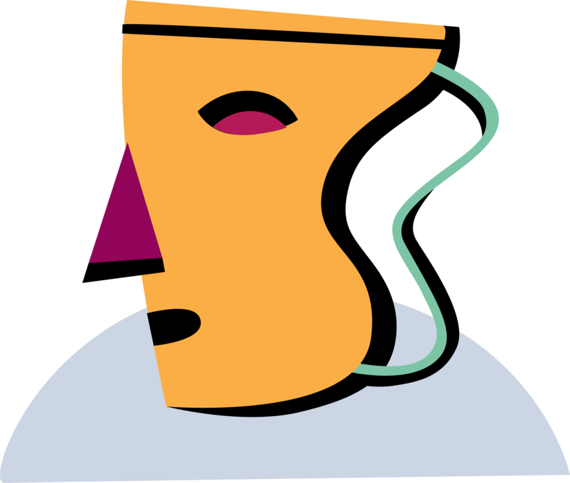 Vector Illustration Of Theatre Or Theater Theatrical - Law (827x700), Png Download