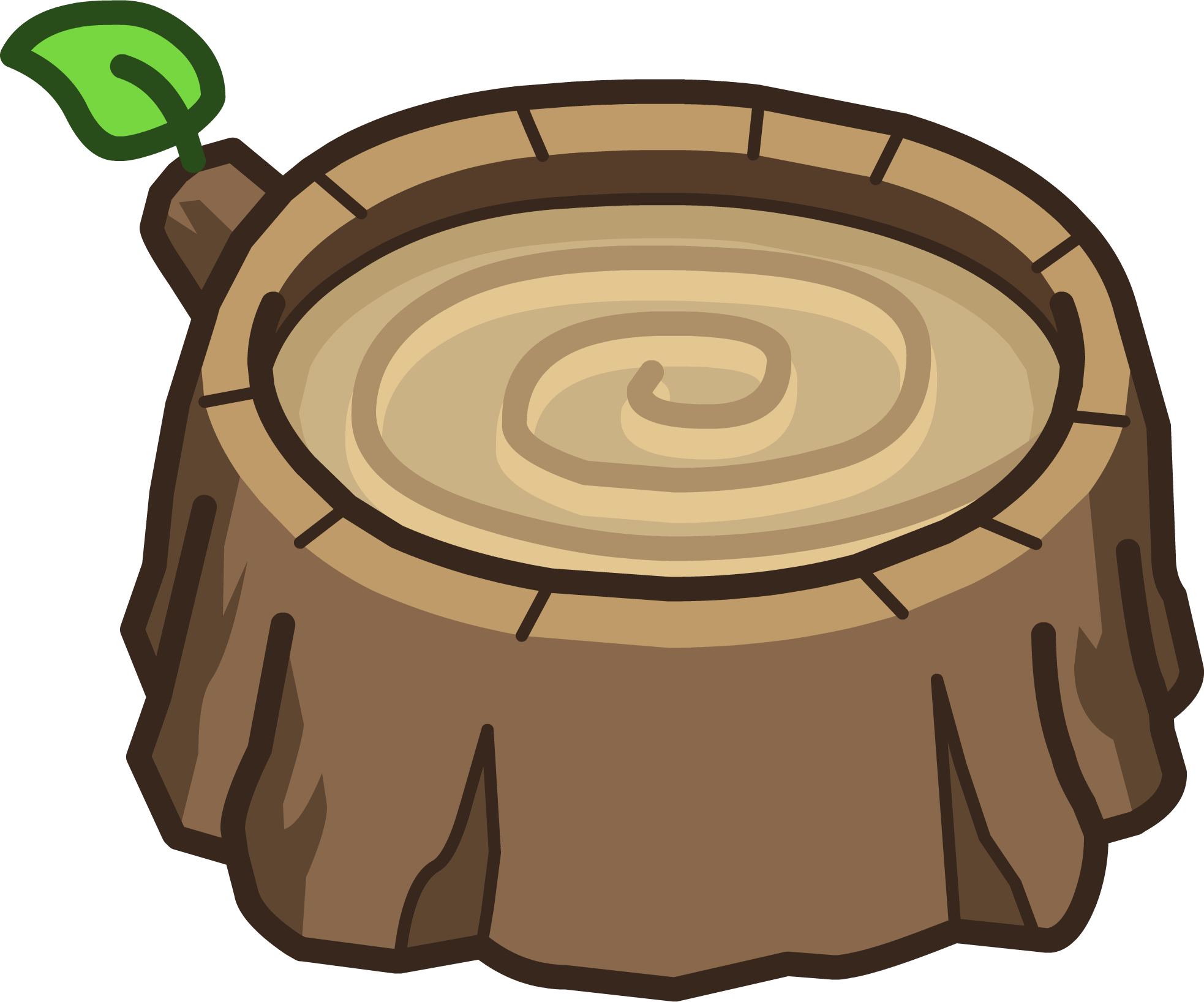 Stump Seat Icon - Stump Icon Png (1966x1637), Png Download