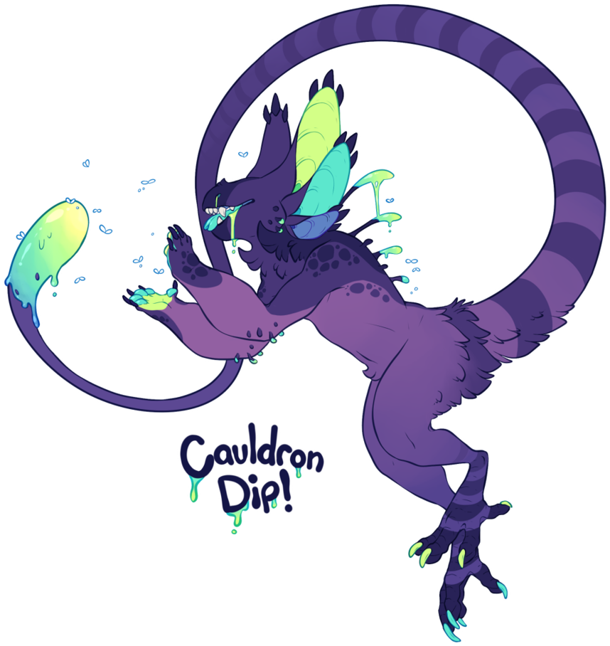 Cauldron Dip [closed] By Salisburies - Deviantart (870x919), Png Download