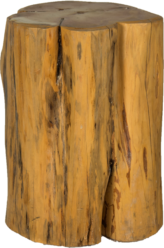 Cypress Stump Side Table (526x793), Png Download