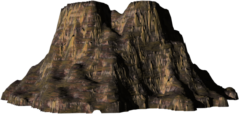 Stump Clipart Transparent Background - Rock Mountain Png (900x445), Png Download