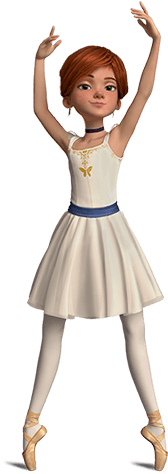 Felicie 3 - Felicie Ballerina (254x503), Png Download
