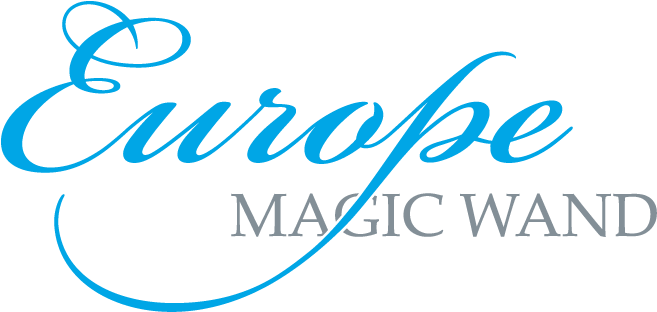 Eventually Europe Magic Wand - Bickham Script Monogram E Tile Coaster (727x326), Png Download