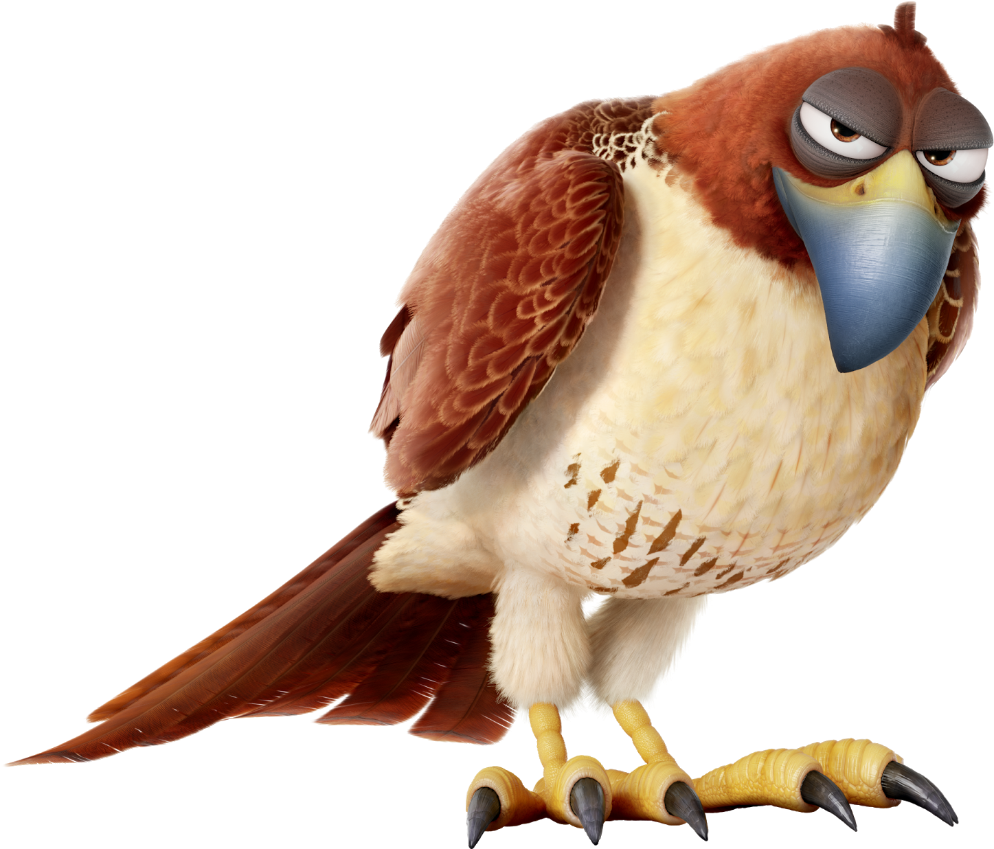 At The Movies - Secret Life Of Pets Eagle (528x454), Png Download