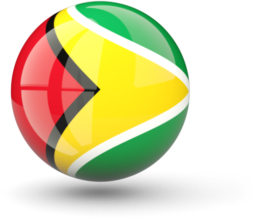 Illustration Of Flag Of Guyana - Guyana Flag Icon Png (640x480), Png Download