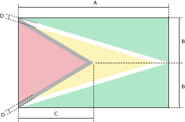Construction Sheet - - Guyana Flag Construction Sheet (540x260), Png Download