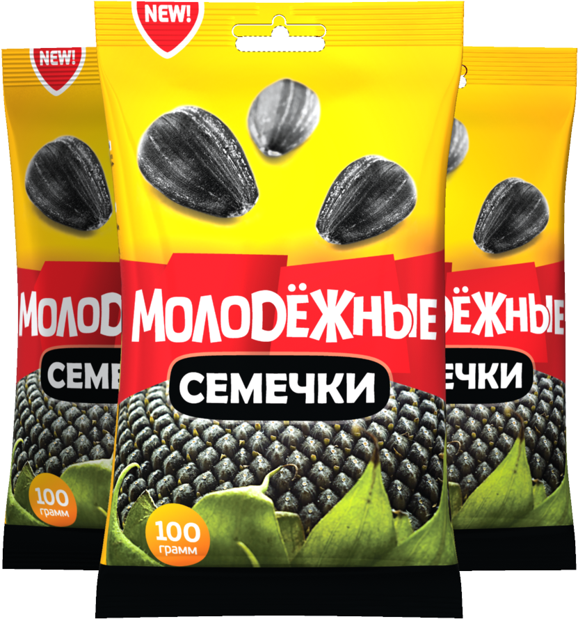 Sunflower Seeds Png Image - Семечки От Мартина Молодежные (910x1000), Png Download