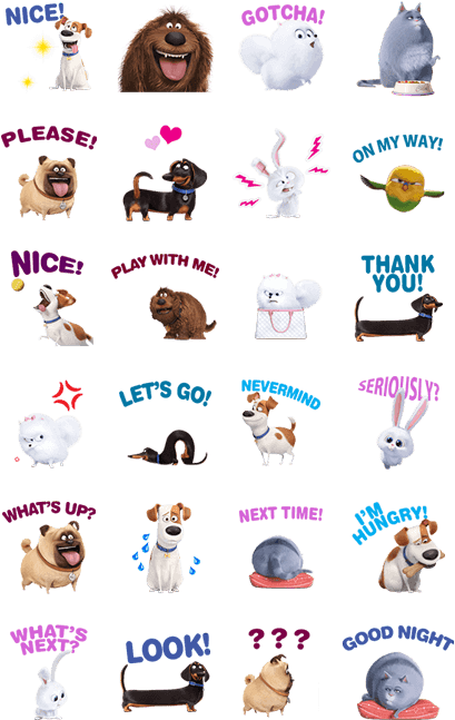 The Secret Life Of Pets - แก้ง ขน ฟู (420x673), Png Download