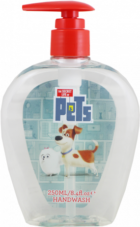 Secret Life Of Pets Hand Wash 250ml - Universal Secret Life Of Pets Handwash 250ml (736x460), Png Download