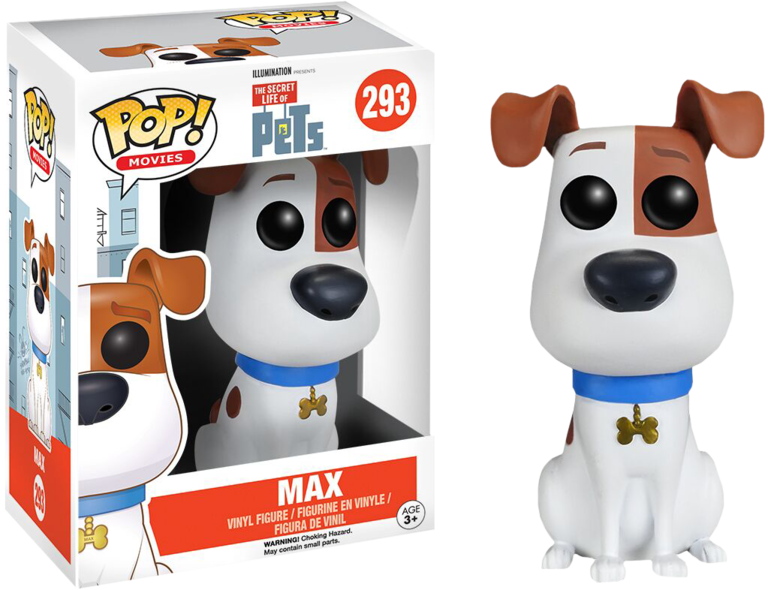 The Secret Life Of Pets - Jack Russell Terrier Max (768x590), Png Download