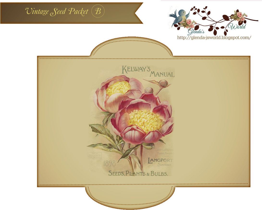 Displaying Seed Pak - Tin Sign: Kelways Manual, 40x30cm. (1153x922), Png Download