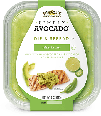 Nutritional Information - Wholly Guacamole Wholly Avocado Simply Avocado Sea (386x428), Png Download