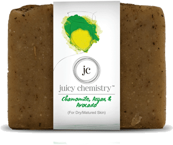 Buy Juicy Chemistry Organic Chamomile, Argan And Avocado - Avocado (600x600), Png Download