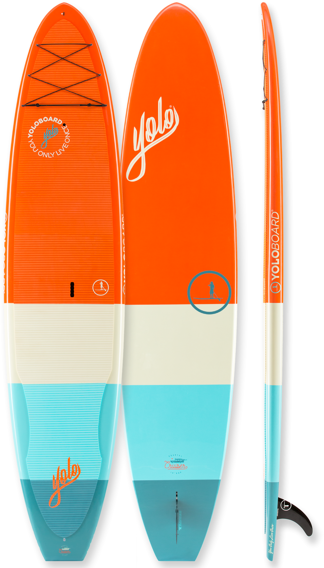 Yolo Coastal Cruiser 10'6" (1000x1513), Png Download