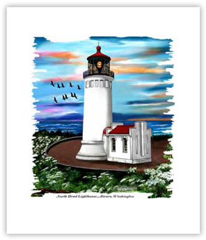 North Head Lighthouse (358x400), Png Download