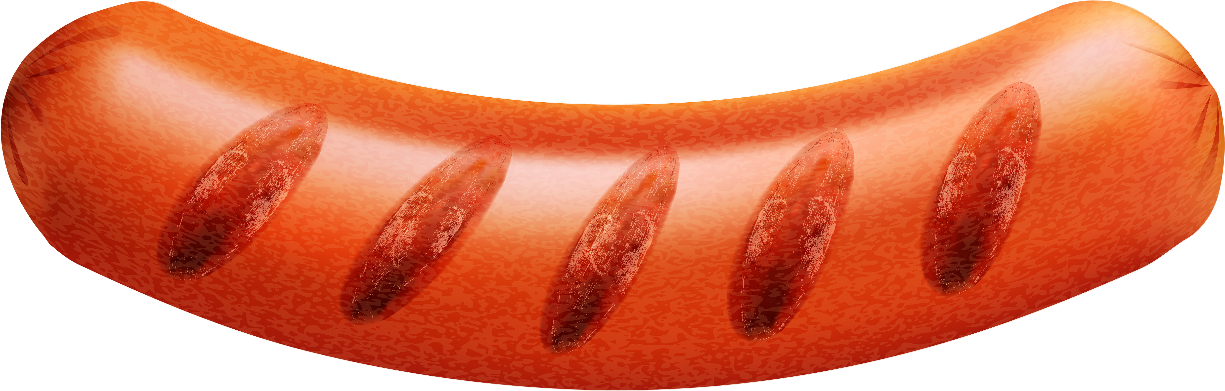 Sausage Png (5000x1759), Png Download