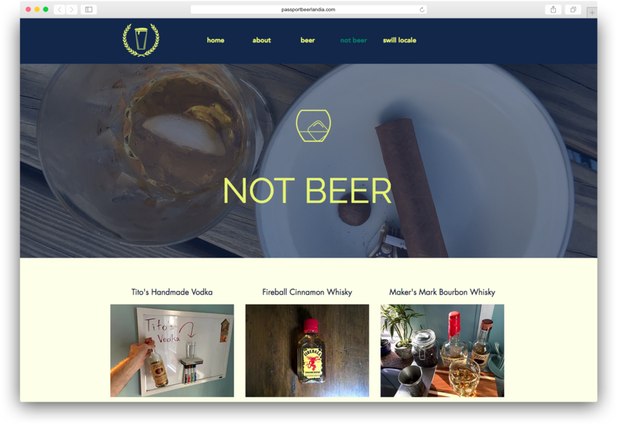 5 Seth Barham Passport Beerlandia Website Design (1000x750), Png Download