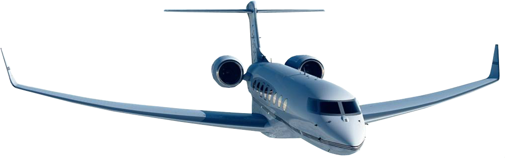 Vector Royalty Free Download Airplane Png Clipart - Gulfstream G650 Clip Art (1024x437), Png Download