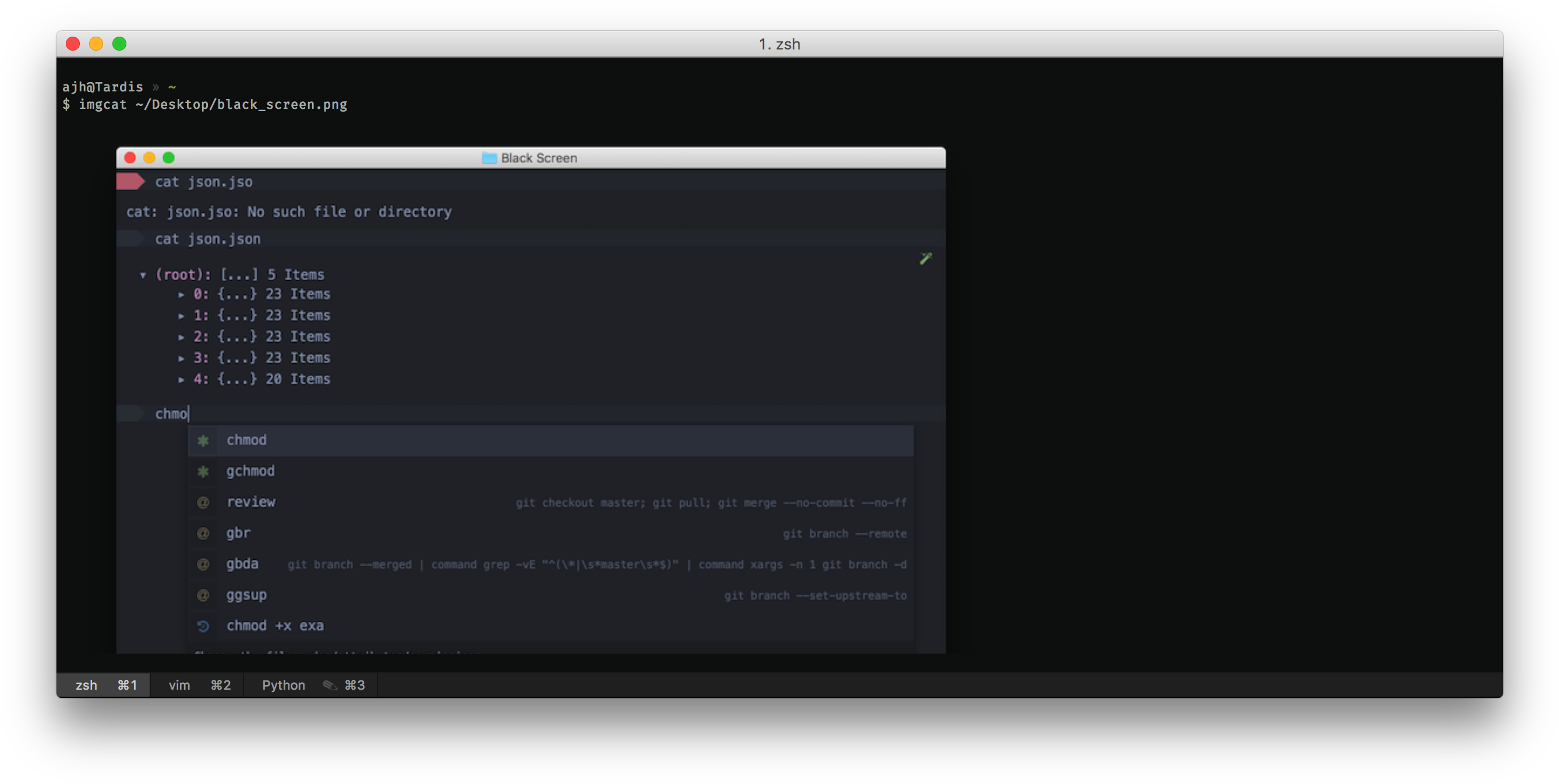 Iterm2 Inline Image - Linux Terminal Png (2708x1370), Png Download