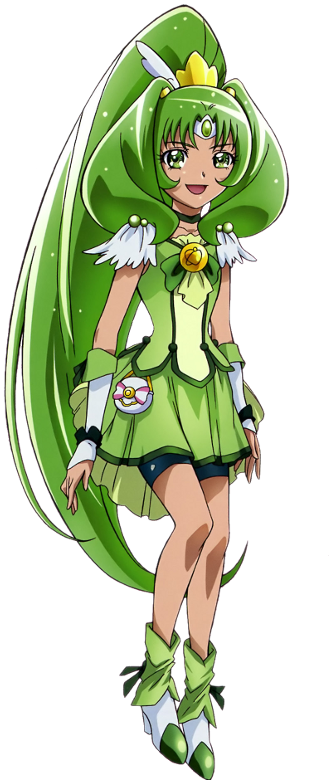 Cure March - Pretty Cure Cure March (531x780), Png Download
