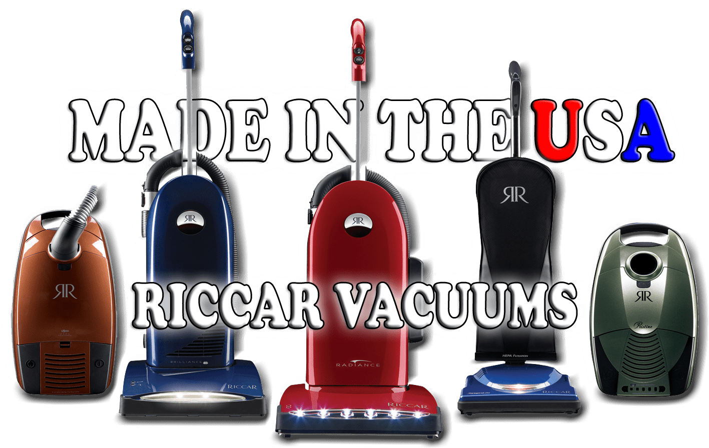 South Carolinas Best Selection Of American Made Riccar - American Made Vacuum (1500x1136), Png Download
