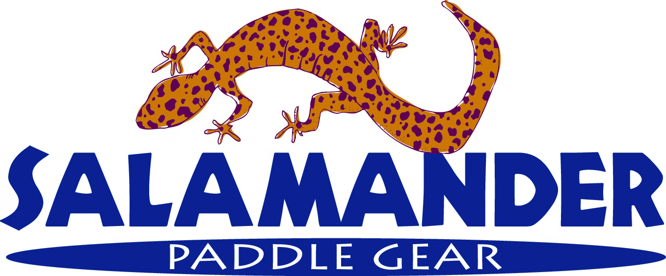 Salamander Paddle Gear Logo (1357x563), Png Download