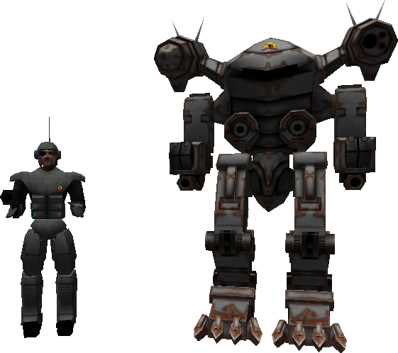 File - Salamander - Military Robot (561x498), Png Download