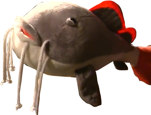 Catfish Catherine - Catherine Catfish Sml (599x470), Png Download