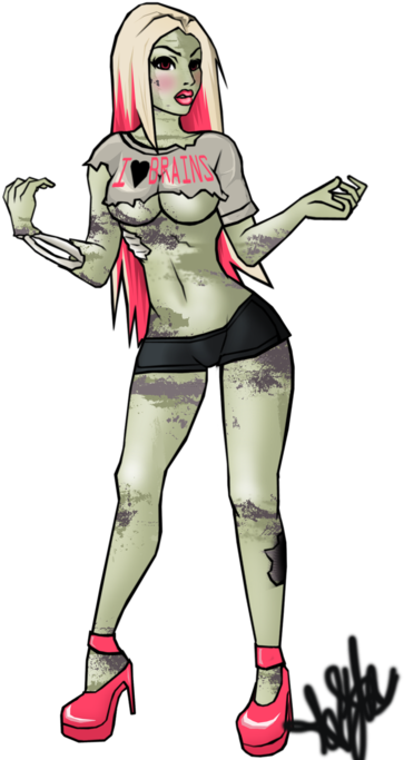 Living Dead Girl - Anime Living Dead Girl (400x691), Png Download