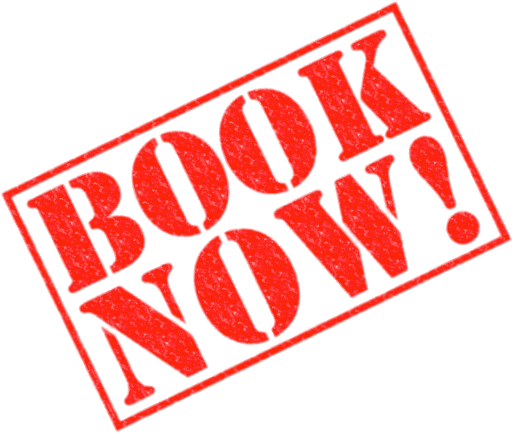 Icons Logos Emojis - Book Now (833x625), Png Download