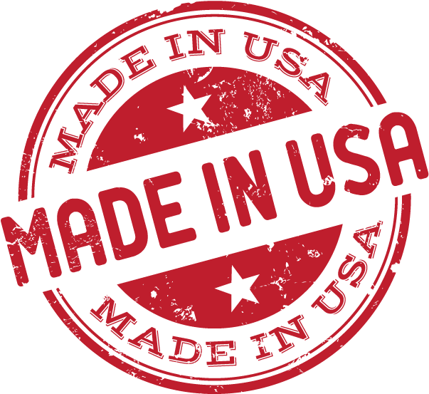 Made In Usa - Made In The Usa Stamp Vector (618x567), Png Download