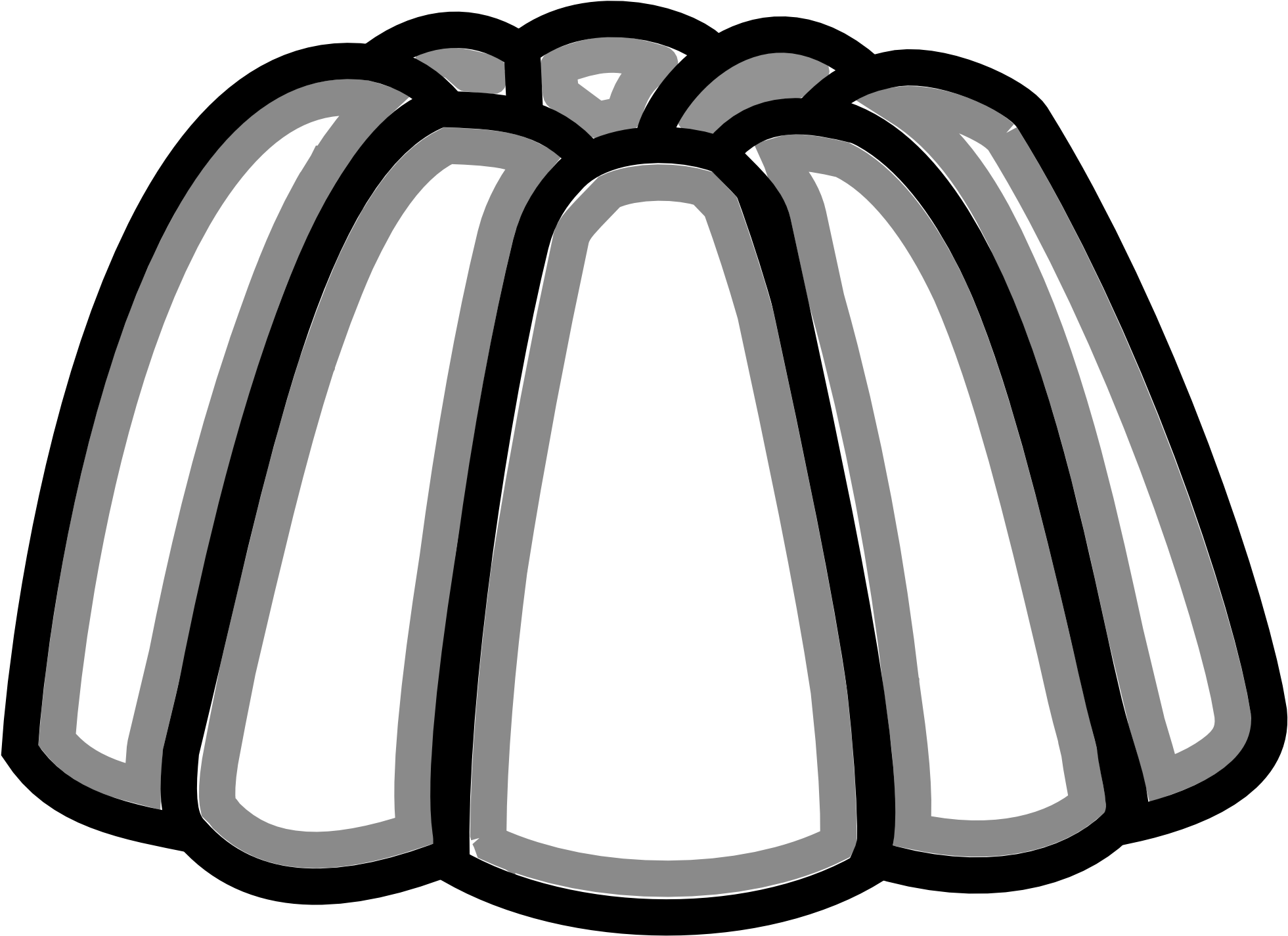 Png Library Download Monster Free Collection Download - Colouring Images Of Jelly (1979x1979), Png Download